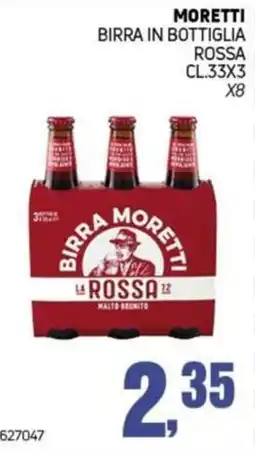 Migro Birra Moretti La Rossa offerta