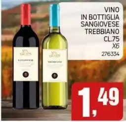 Migro Vino in bottiglia Sangiovese Trebbiano offerta
