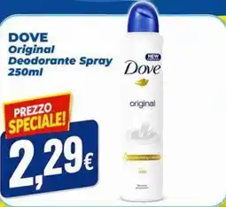 Magazzini del Risparmio Dove Original Deodorante Spray offerta