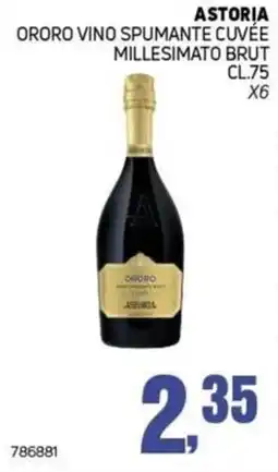 Migro Ororo vino spumante cuvée offerta