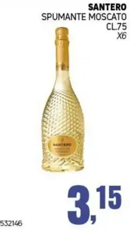 Migro Santero spumante moscato offerta