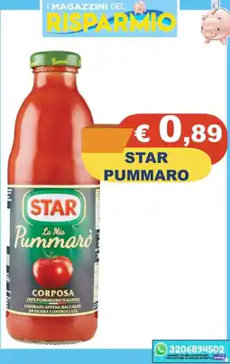 Magazzini del Risparmio Star Pummaro offerta