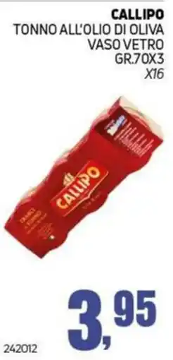 Migro Tonno all'olio di oliva Callipo offerta