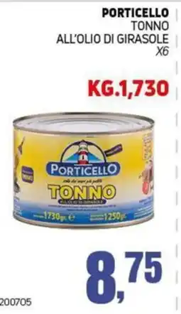 Migro Porticello tonno all'olio di girasole offerta