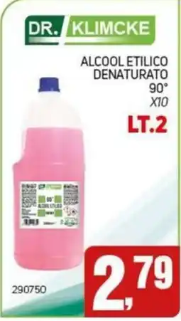 Migro Alcool etilico denaturato Dr. Klimcke offerta