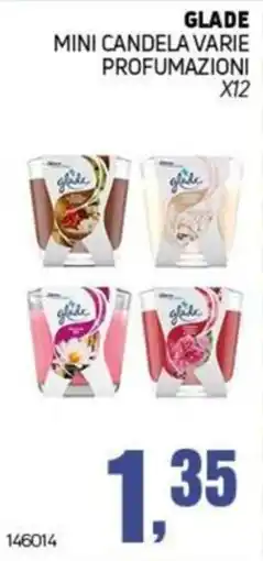 Migro Glade mini candela varie profumazioni offerta