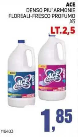 Migro Ace denso piu' armonie floreali-fresco profumo offerta
