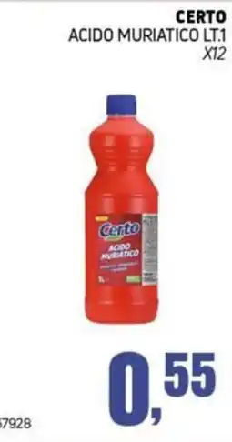 Migro Certo acido muriatico offerta