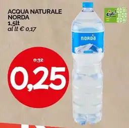 Hardis Acqua naturale Norda offerta