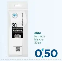 Bravo Casa elite forchette bianche offerta