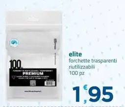 Bravo Casa elite forchette trasparenti riutilizzabili offerta