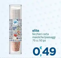 Bravo Casa elite bicchieri carta offerta