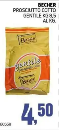 Migro Prosciutto cotto Gentile Becher offerta