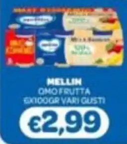 Irys Mellin omo frutta offerta