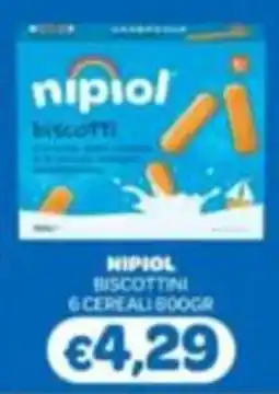 Irys Nipiol biscotti offerta