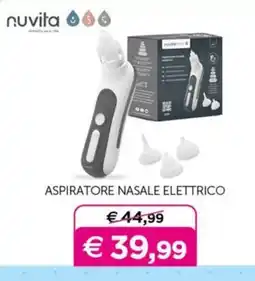 Universo Bimbo Nuvita aspiratore nasale elettrico offerta