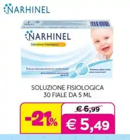 Universo Bimbo Narhinel soluzione fisiologica offerta