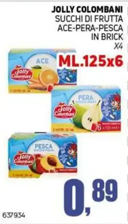 Migro Jolly Colombani succhi di frutta offerta