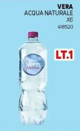 Migro Vera acqua naturale offerta