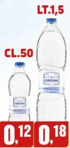Migro Acqua Orsini offerta