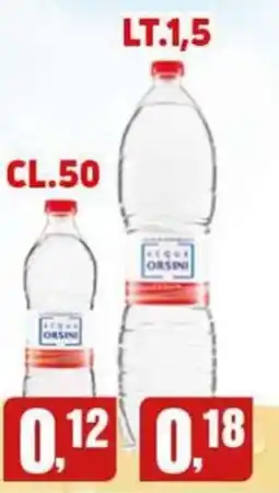 Migro Acqua Orsini offerta