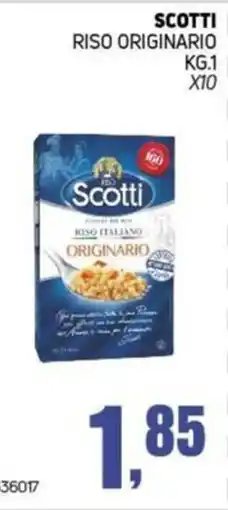 Migro Riso originario Scotti offerta