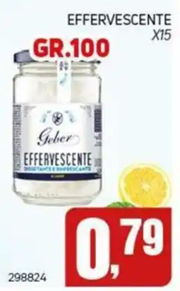 Migro Gebel effervescente offerta