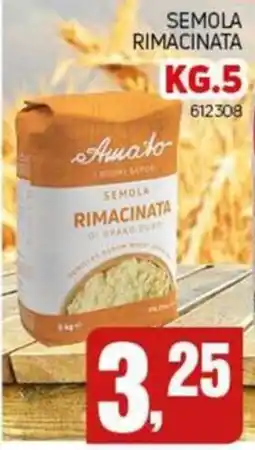 Migro Semola rimacinata Amato offerta