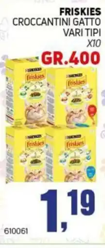 Migro Friskies croccantini gatto offerta