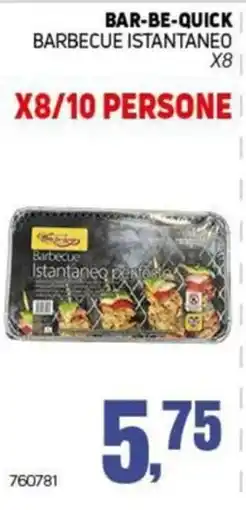 Migro Bar-be-quick barbecue istantaneo offerta