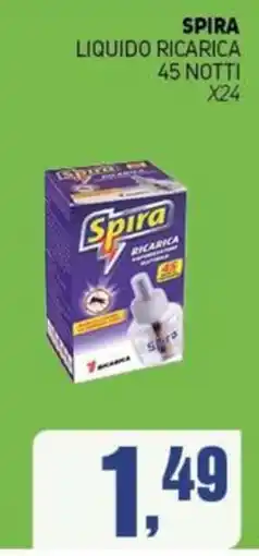 Migro Spira liquido ricarica offerta