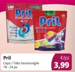Acqua & Sapone Pril Caps / Tabs lavastoviglie offerta