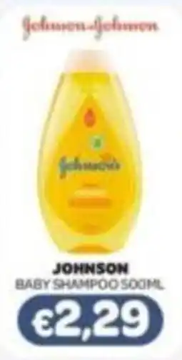 Irys Johnson baby shampoo offerta