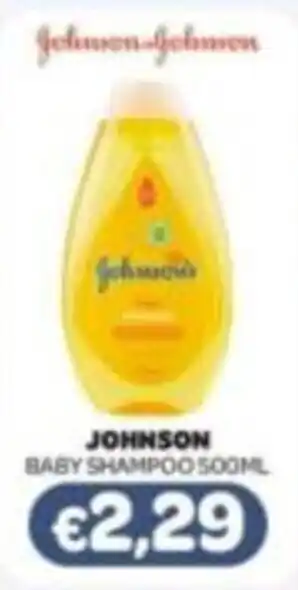 Irys Johnson baby shampoo offerta