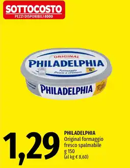Emi Market Philadelphia Original formaggio fresco spalmabile offerta