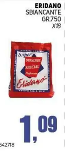 Migro Super sbiancante special profumato Eridano offerta