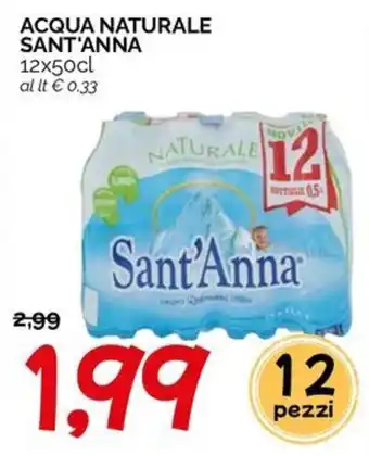 Acqua naturale Sant'Anna