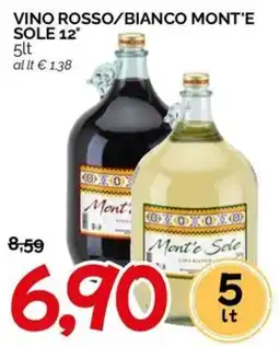 Hardis Vino rosso/bianco Mont'e Sole offerta
