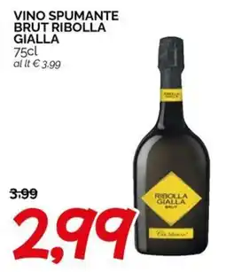 Hardis Vino spumante brut ribolla gialla offerta