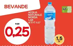 Hardis Acqua naturale Norda offerta
