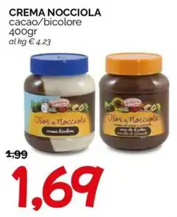 Hardis Fior di Nocciola crema bicolore offerta