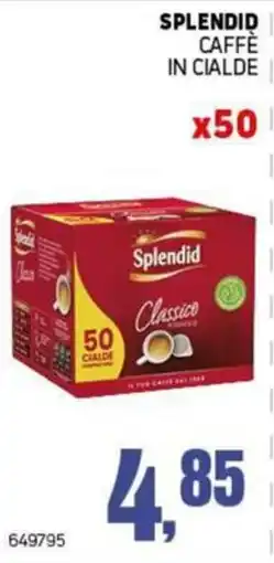 Migro Splendid Caffè in Cialde Classico offerta