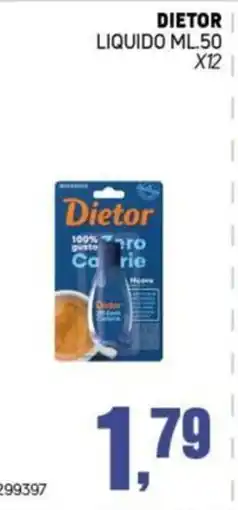 Migro Dietor liquido offerta