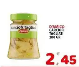 Il Centro Superstore D'Amico carciofi tagliati offerta