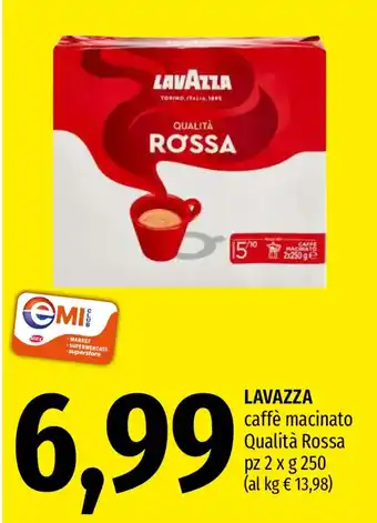 Lavazza caffè macinato Qualità Rossa