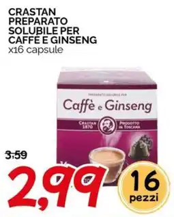 Hardis Crastan Caffè e Ginseng offerta