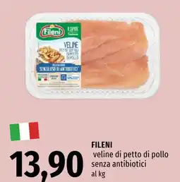 Emi Market Fileni veline di petto di pollo senza antibiotici offerta