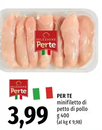 Selezione Perte minifiletto di petto di pollo