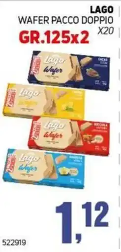 Migro Lago wafer pacco doppio offerta