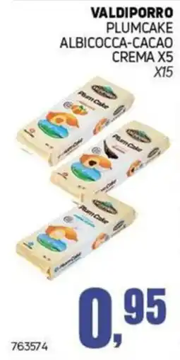 Migro Valdiporro plumcake albicocca-cacao offerta